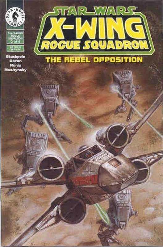 Cover of Star Wars: X-W Squadron-Rebel Opposition #2. One of 250,000 Vintage American Comics on sale from Krypton!