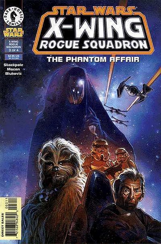 Cover of Star Wars: X-W Squadron-Phantom Affair #3. One of 250,000 Vintage American Comics on sale from Krypton!