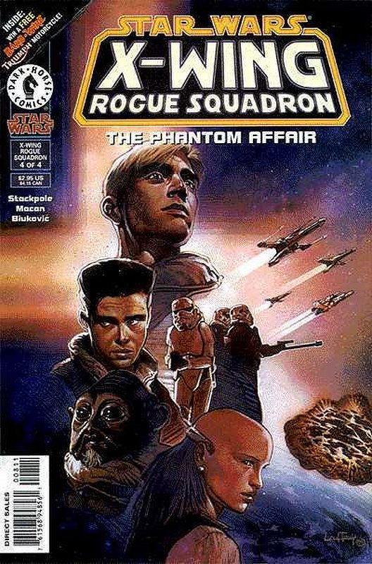 Cover of Star Wars: X-W Squadron-Phantom Affair #4. One of 250,000 Vintage American Comics on sale from Krypton!