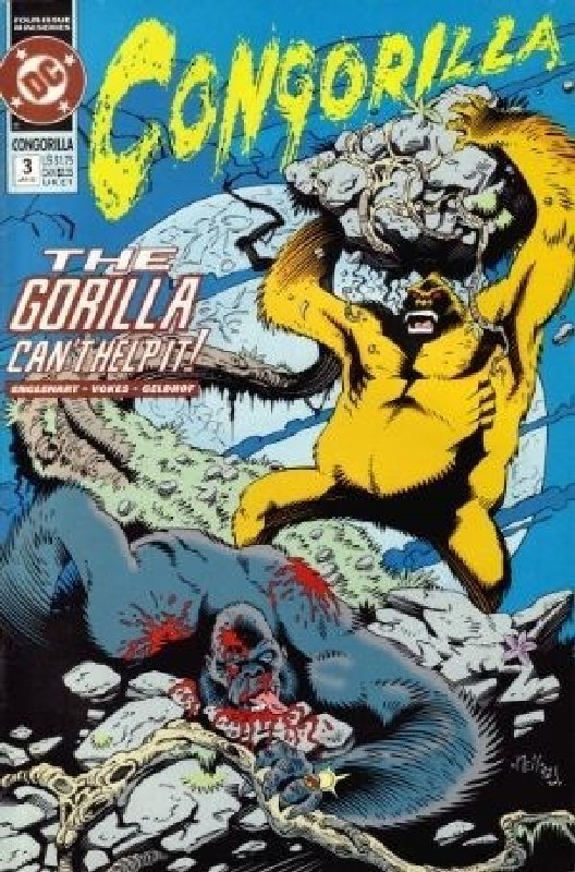 Cover of Congorilla (1992 Ltd) #3. One of 250,000 Vintage American Comics on sale from Krypton!