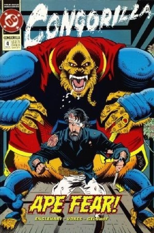 Cover of Congorilla (1992 Ltd) #4. One of 250,000 Vintage American Comics on sale from Krypton!