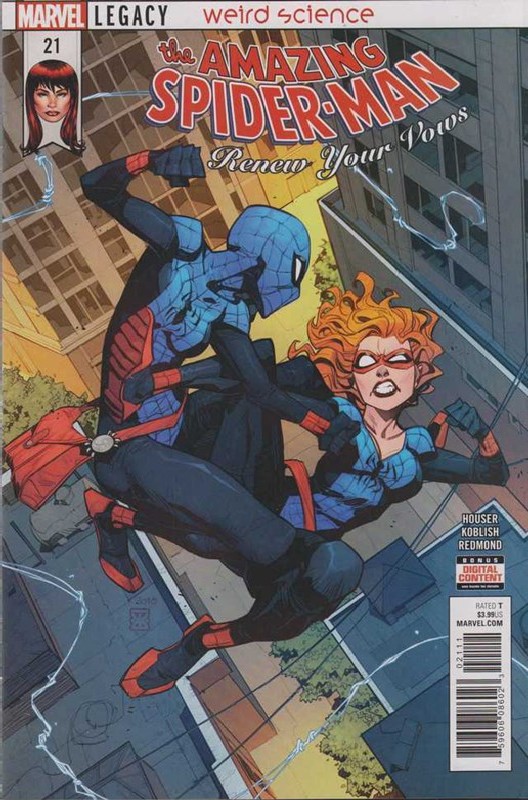 Cover of Amazing Spider-Man: Renew your vows (Vol 1) #21. One of 250,000 Vintage American Comics on sale from Krypton!