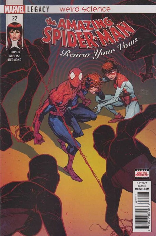 Cover of Amazing Spider-Man: Renew your vows (Vol 1) #22. One of 250,000 Vintage American Comics on sale from Krypton!