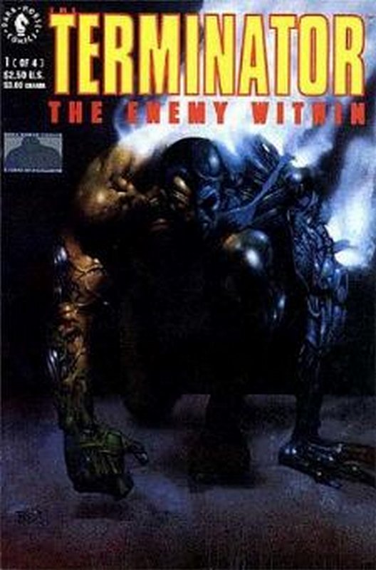 Cover of Terminator: Enemy Within (1992 Ltd) The #1. One of 250,000 Vintage American Comics on sale from Krypton!