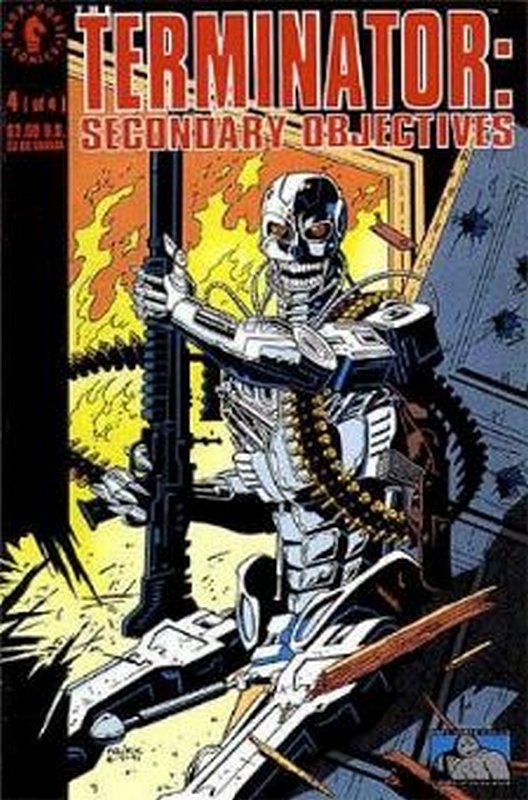 Cover of Terminator: Secondary Objectives (1991 Ltd) #4. One of 250,000 Vintage American Comics on sale from Krypton!