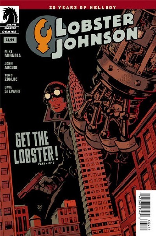 Cover of Lobster Johnson: Get the Lobster (2014 Ltd) #4. One of 250,000 Vintage American Comics on sale from Krypton!