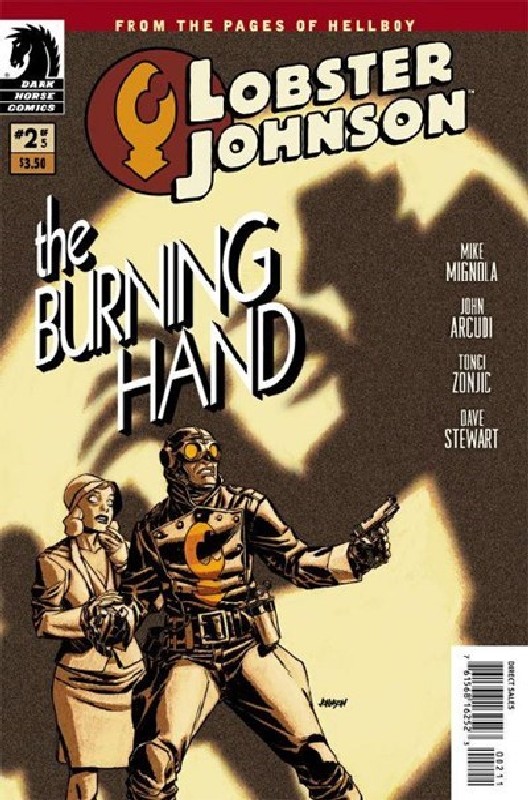 Cover of Lobster Johnson: The Burning Hand (2012 Ltd) #2. One of 250,000 Vintage American Comics on sale from Krypton!