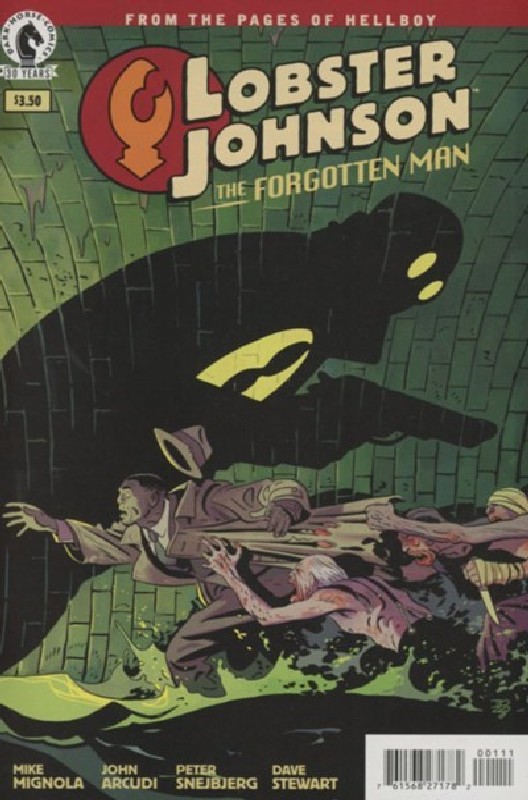Cover of Lobster Johnson: The Forgotten Man (2016 One Shot) #1. One of 250,000 Vintage American Comics on sale from Krypton!