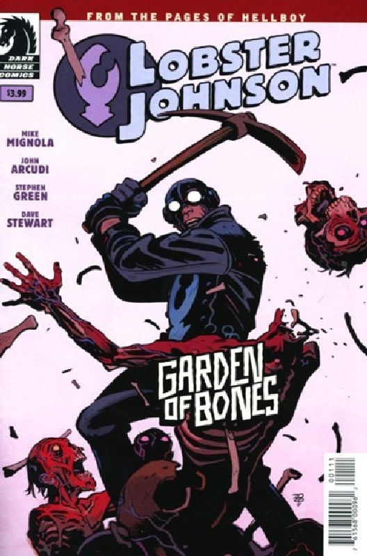 Cover of Lobster Johnson: Garden of Bones (2017 One Shot) #1. One of 250,000 Vintage American Comics on sale from Krypton!