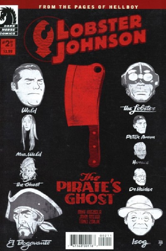 Cover of Lobster Johnson: The Pirates Ghost (2017 Ltd) #2. One of 250,000 Vintage American Comics on sale from Krypton!