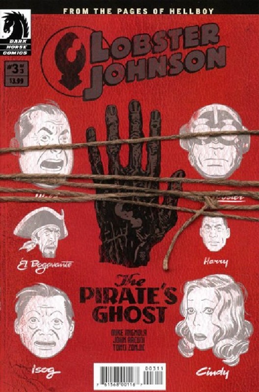 Cover of Lobster Johnson: The Pirates Ghost (2017 Ltd) #3. One of 250,000 Vintage American Comics on sale from Krypton!