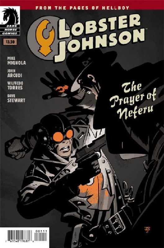 Cover of Lobster Johnson: The Prayer of Neferu #1. One of 250,000 Vintage American Comics on sale from Krypton!