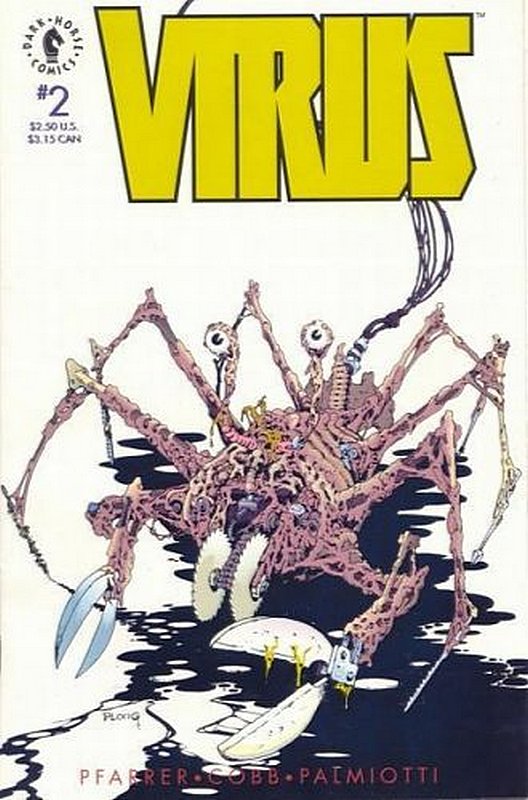 Cover of Virus #2. One of 250,000 Vintage American Comics on sale from Krypton!