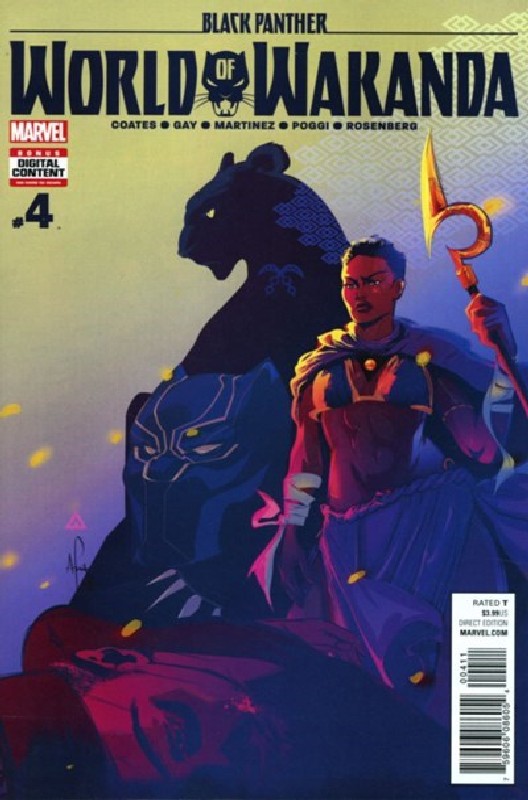 Cover of Black Panther: World of Wakanda (2017 Ltd) #4. One of 250,000 Vintage American Comics on sale from Krypton!