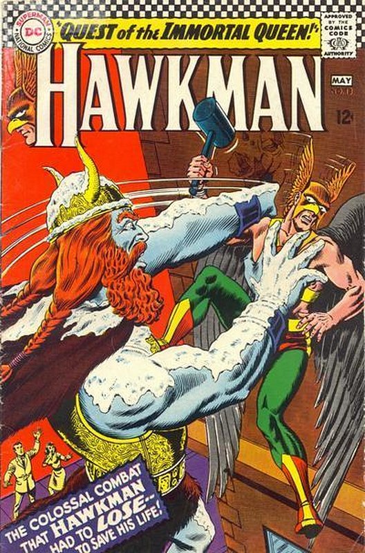 Cover of Hawkman (Vol 1) #13. One of 250,000 Vintage American Comics on sale from Krypton!