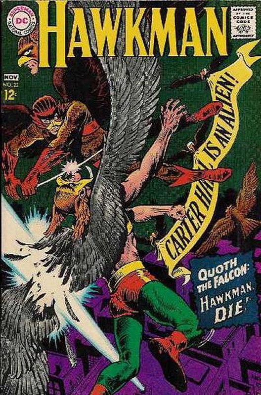 Cover of Hawkman (Vol 1) #22. One of 250,000 Vintage American Comics on sale from Krypton!