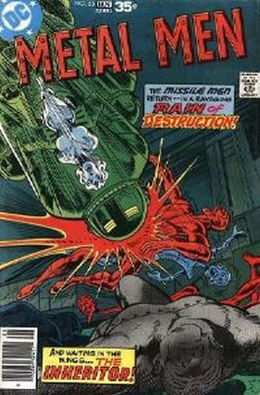 Cover of Metal Men (Vol 1) #55. One of 250,000 Vintage American Comics on sale from Krypton!