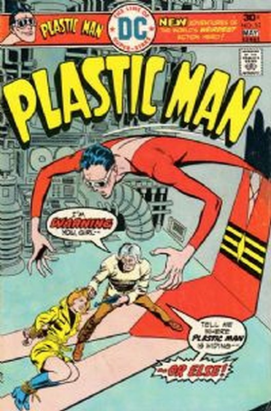 Cover of Plastic Man (Vol 1) #12. One of 250,000 Vintage American Comics on sale from Krypton!