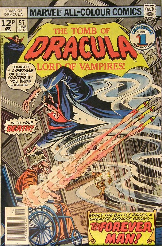 Cover of Tomb of Dracula (Vol 1) #57. One of 250,000 Vintage American Comics on sale from Krypton!