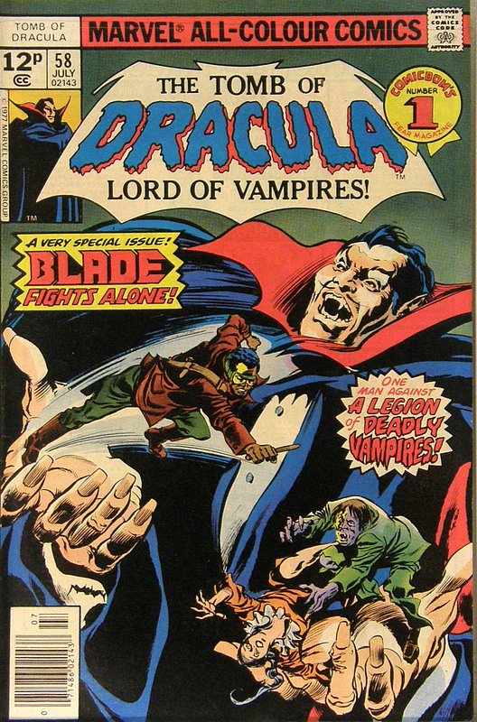Cover of Tomb of Dracula (Vol 1) #58. One of 250,000 Vintage American Comics on sale from Krypton!