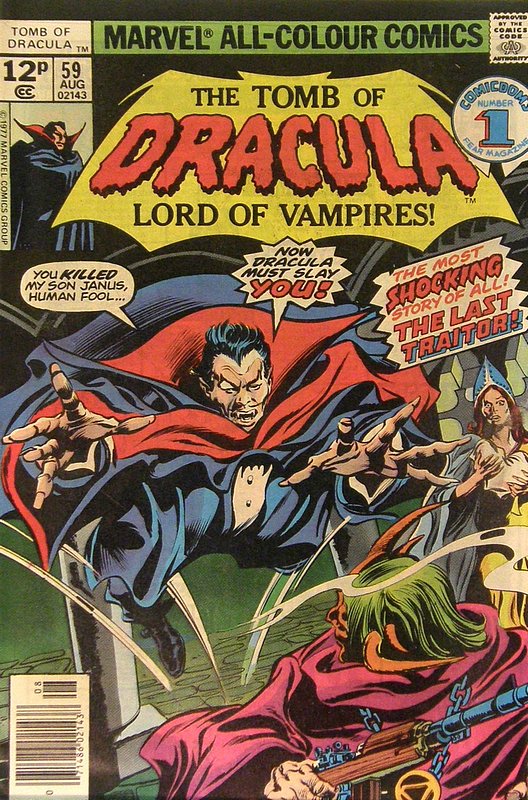 Cover of Tomb of Dracula (Vol 1) #59. One of 250,000 Vintage American Comics on sale from Krypton!