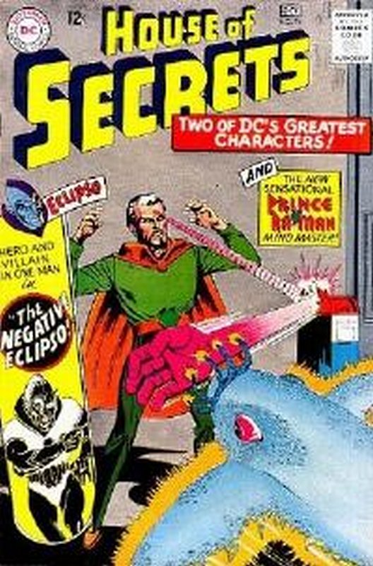 Cover of House of Secrets (Vol 1) #74. One of 250,000 Vintage American Comics on sale from Krypton!