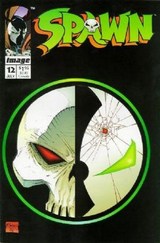 Cover of Spawn #12. One of 250,000 Vintage American Comics on sale from Krypton!