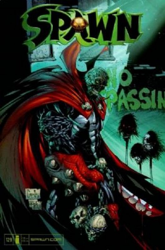 Cover of Spawn #129. One of 250,000 Vintage American Comics on sale from Krypton!