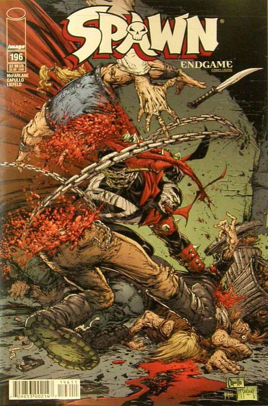 Cover of Spawn #196. One of 250,000 Vintage American Comics on sale from Krypton!