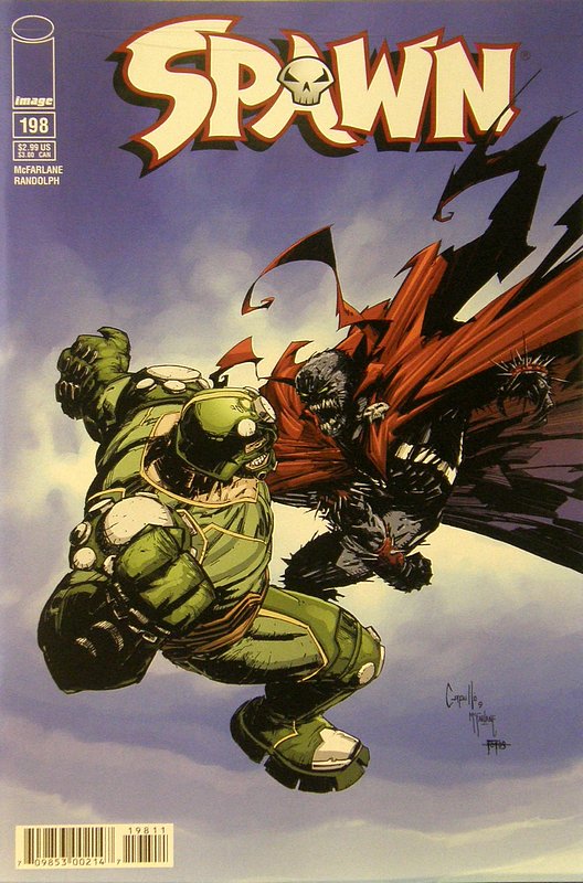 Cover of Spawn #198. One of 250,000 Vintage American Comics on sale from Krypton!
