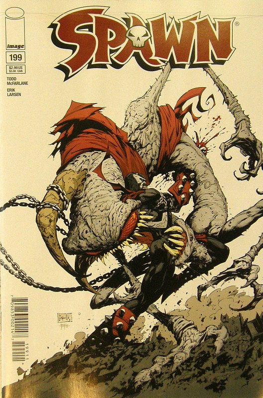 Cover of Spawn #199. One of 250,000 Vintage American Comics on sale from Krypton!