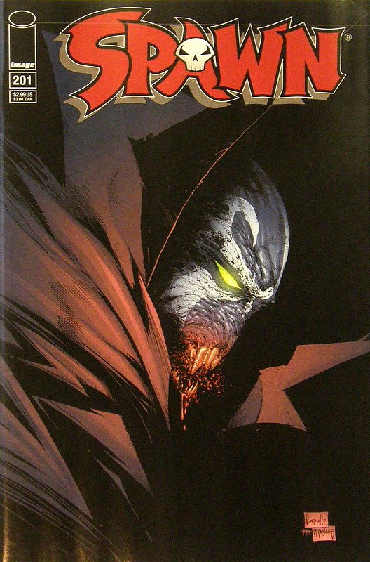 Cover of Spawn #201. One of 250,000 Vintage American Comics on sale from Krypton!