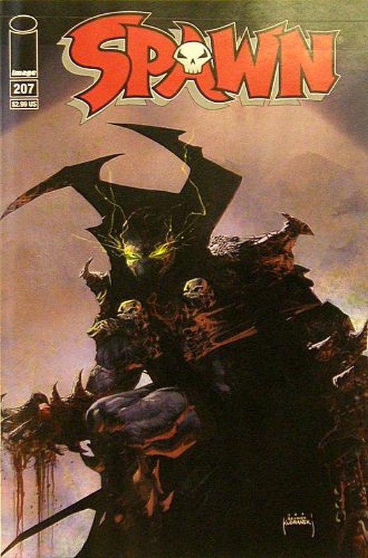 Cover of Spawn #207. One of 250,000 Vintage American Comics on sale from Krypton!