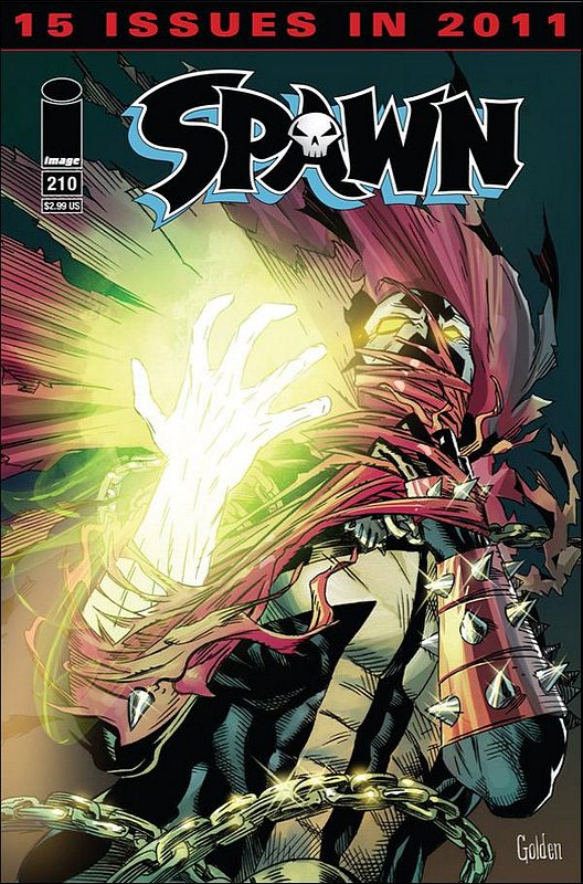 Cover of Spawn #210. One of 250,000 Vintage American Comics on sale from Krypton!