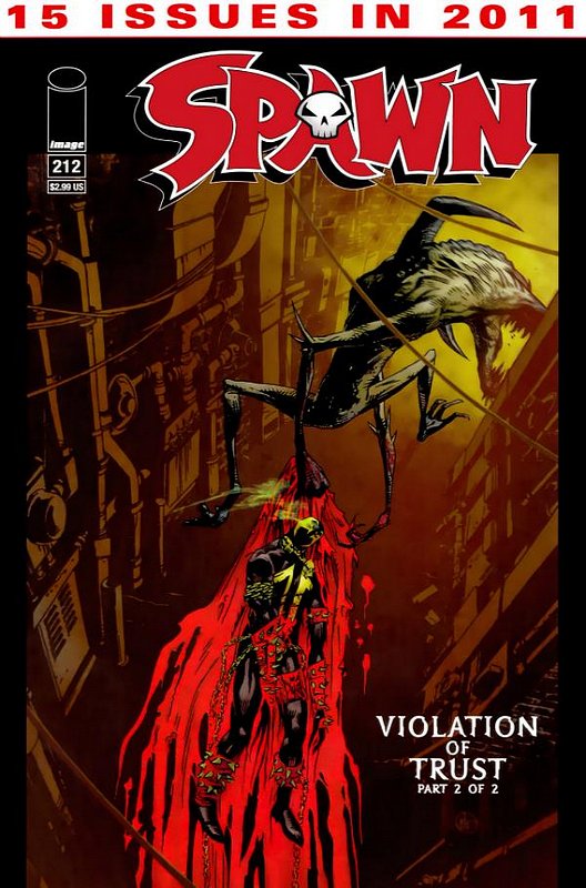 Cover of Spawn #212. One of 250,000 Vintage American Comics on sale from Krypton!