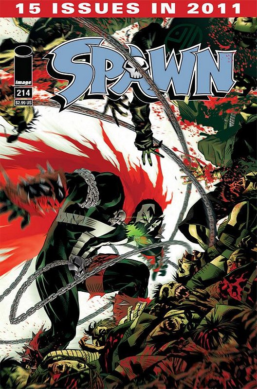 Cover of Spawn #214. One of 250,000 Vintage American Comics on sale from Krypton!