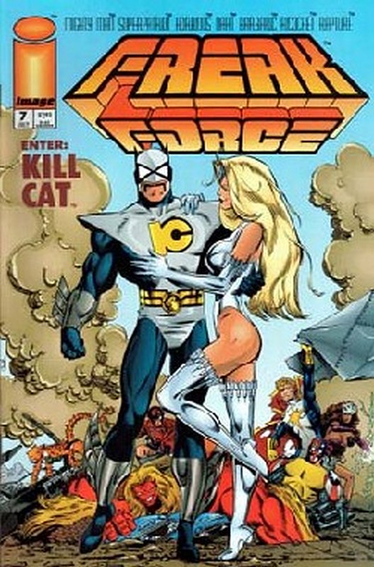 Cover of Freak Force (Vol 1) #7. One of 250,000 Vintage American Comics on sale from Krypton!