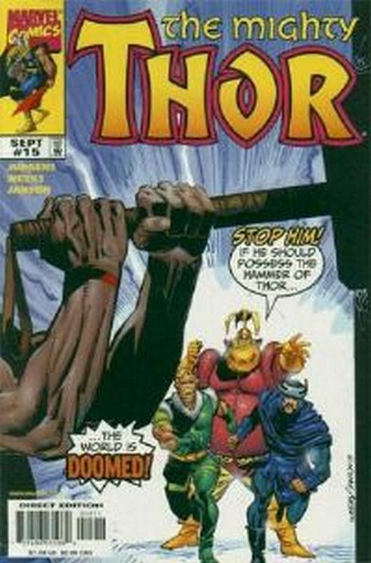 Cover of Thor (Vol 2) #15. One of 250,000 Vintage American Comics on sale from Krypton!