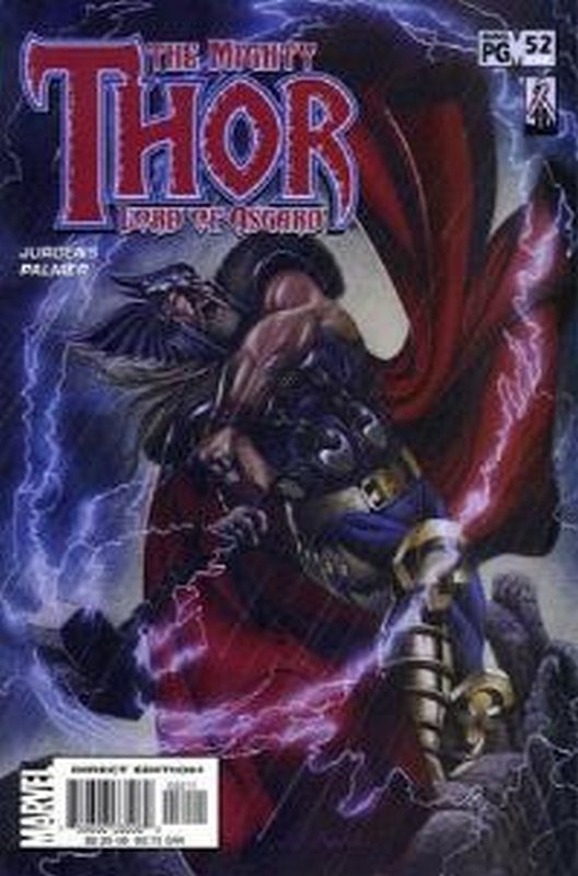 Cover of Thor (Vol 2) #52. One of 250,000 Vintage American Comics on sale from Krypton!