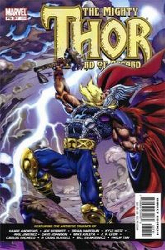 Cover of Thor (Vol 2) #57. One of 250,000 Vintage American Comics on sale from Krypton!