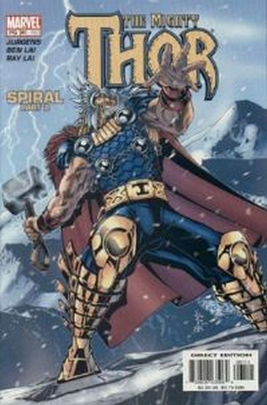 Cover of Thor (Vol 2) #61. One of 250,000 Vintage American Comics on sale from Krypton!