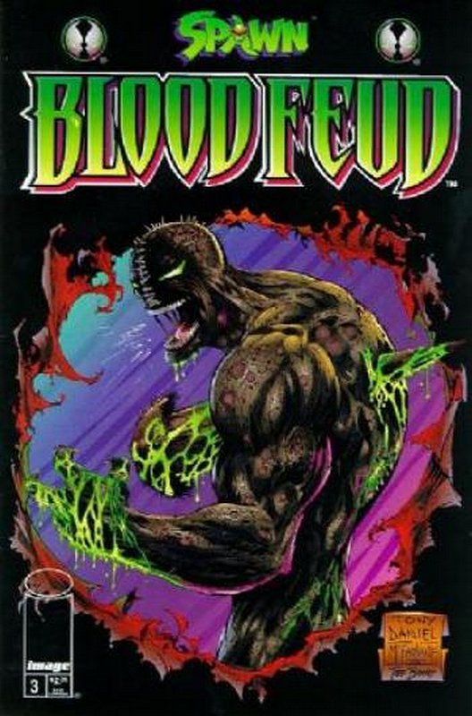 Cover of Spawn Bloodfeud (1995 Ltd) #3. One of 250,000 Vintage American Comics on sale from Krypton!