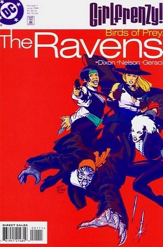 Cover of Birds of Prey: Ravens- Girl Frenzy (1998 One Shot) #1. One of 250,000 Vintage American Comics on sale from Krypton!
