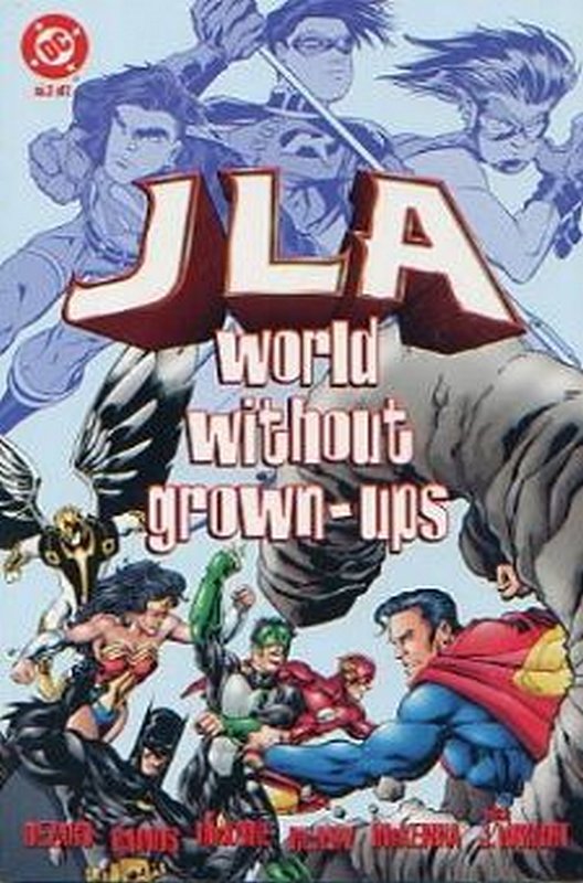 Cover of JLA: World Without Grown Ups (1998 Ltd) #2. One of 250,000 Vintage American Comics on sale from Krypton!