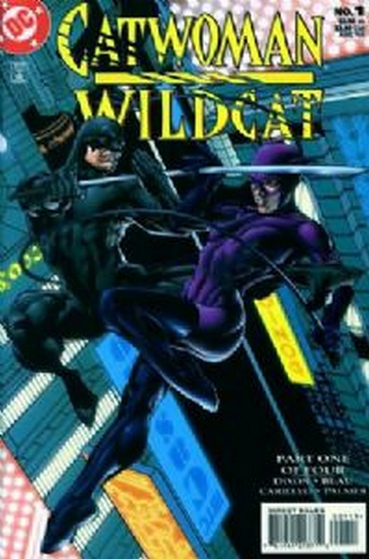 Cover of Catwoman/Wildcat (1998 Ltd) #1. One of 250,000 Vintage American Comics on sale from Krypton!