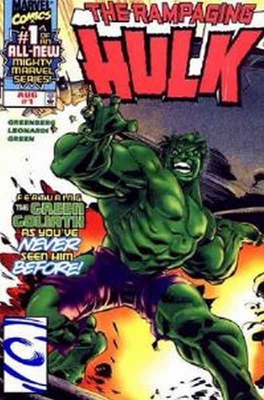 Cover of Rampaging Hulk (Vol 1) #1. One of 250,000 Vintage American Comics on sale from Krypton!