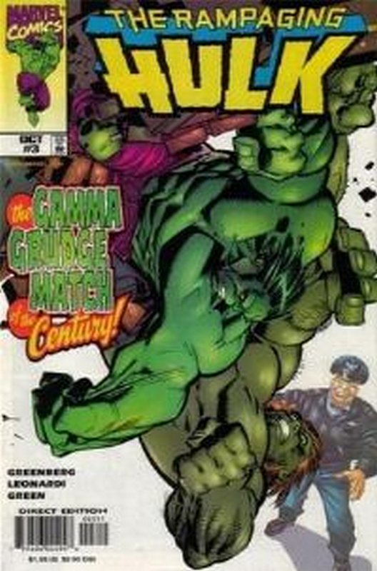 Cover of Rampaging Hulk (Vol 1) #3. One of 250,000 Vintage American Comics on sale from Krypton!