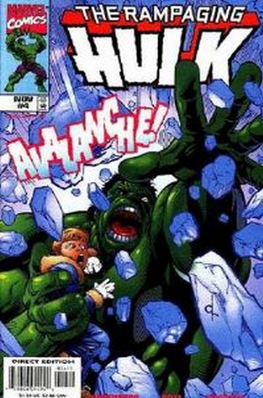 Cover of Rampaging Hulk (Vol 1) #4. One of 250,000 Vintage American Comics on sale from Krypton!