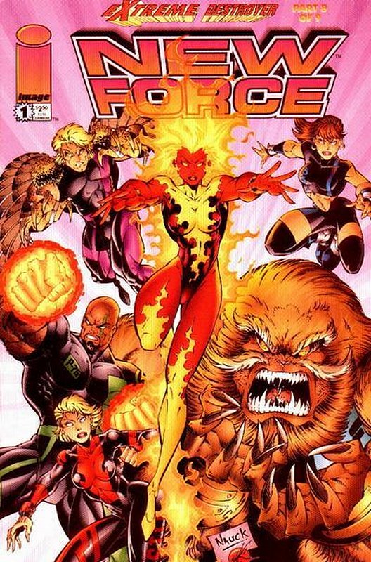Cover of New Force (1996 Ltd) #1. One of 250,000 Vintage American Comics on sale from Krypton!