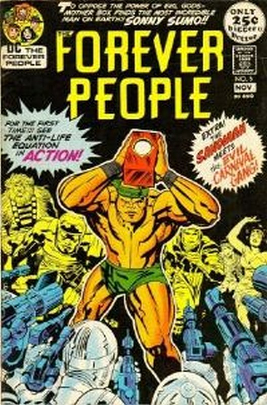 Cover of Forever People (Vol 1) The #5. One of 250,000 Vintage American Comics on sale from Krypton!
